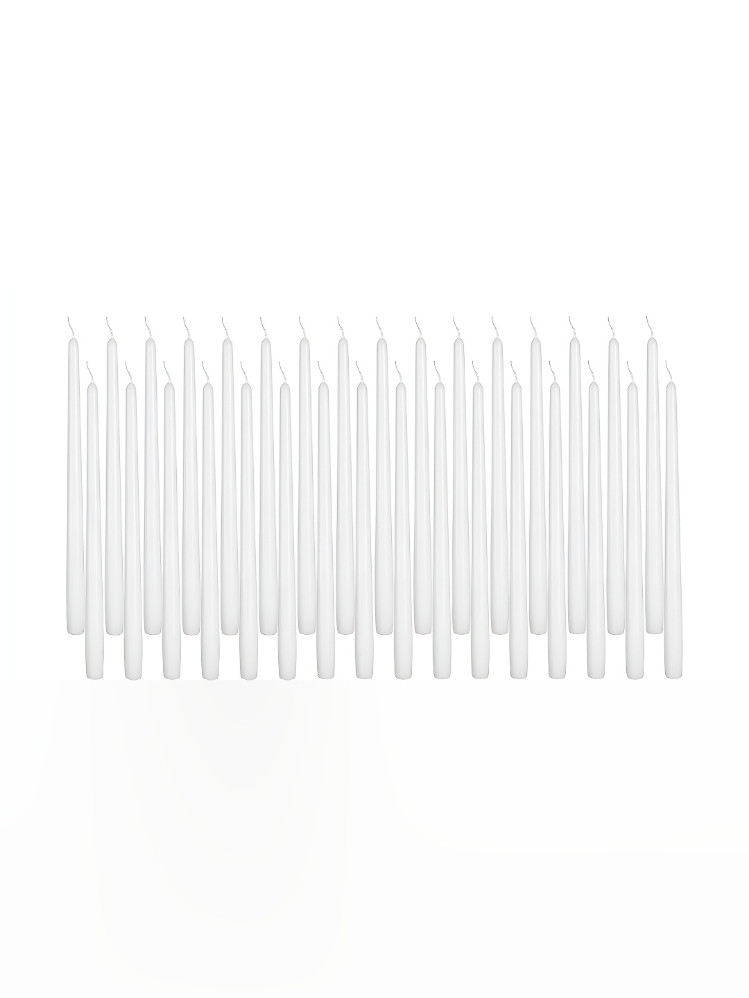

atorakushon 32 pcs white Scented Tapered Candles