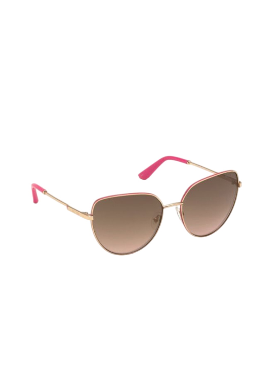 

GUESS Women Cateye Sunglasses with UV Protected Lens GUS77845928GSG, Brown