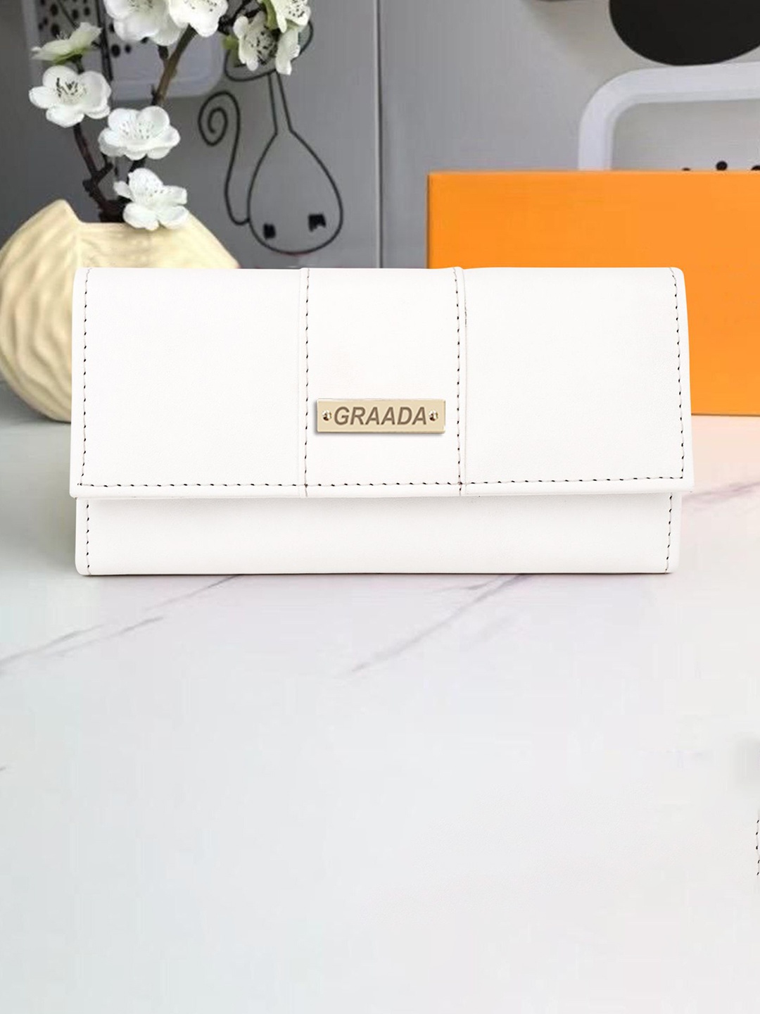 

GRAADA Purse Clutch, White