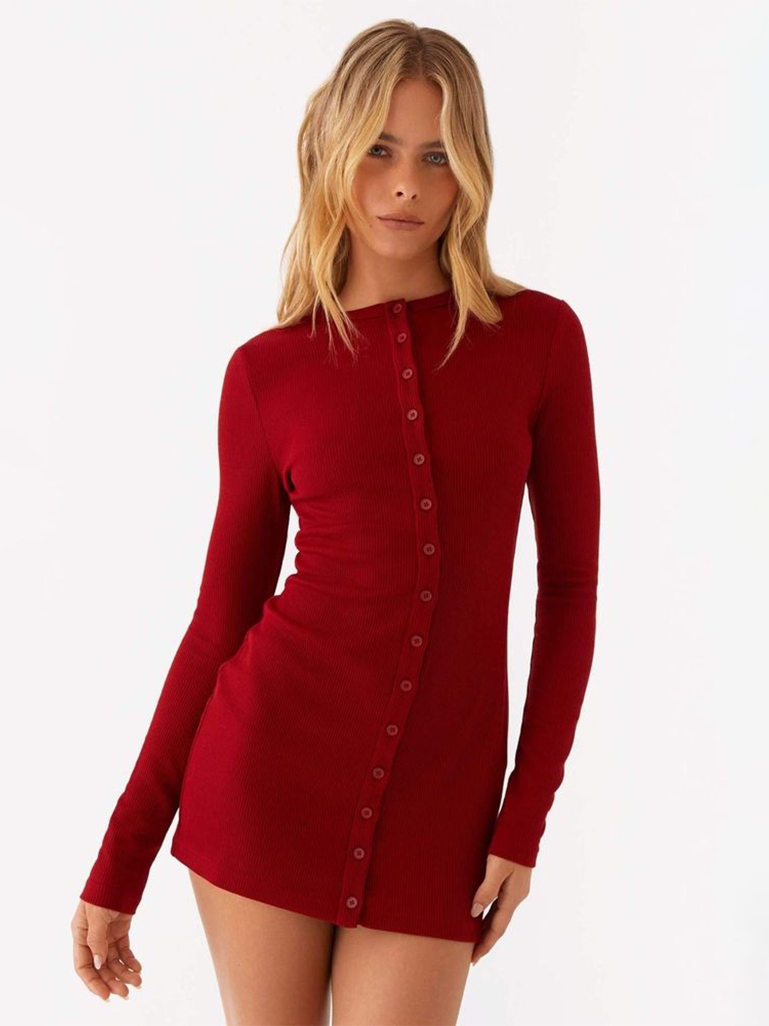 

LULU & SKY Bodycon Mini Dress, Red