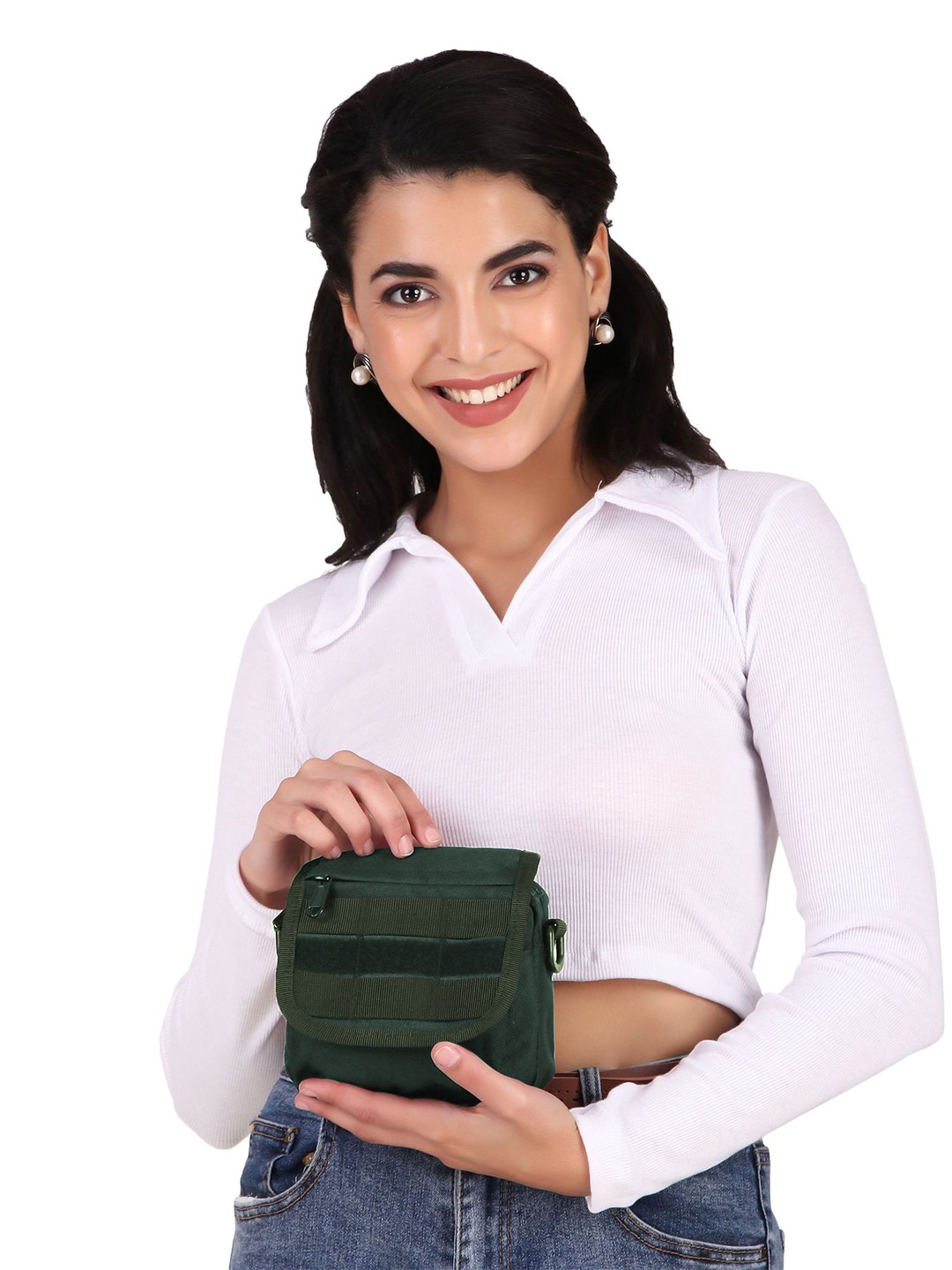 

Carry Trip Unisex Messenger Bag, Green