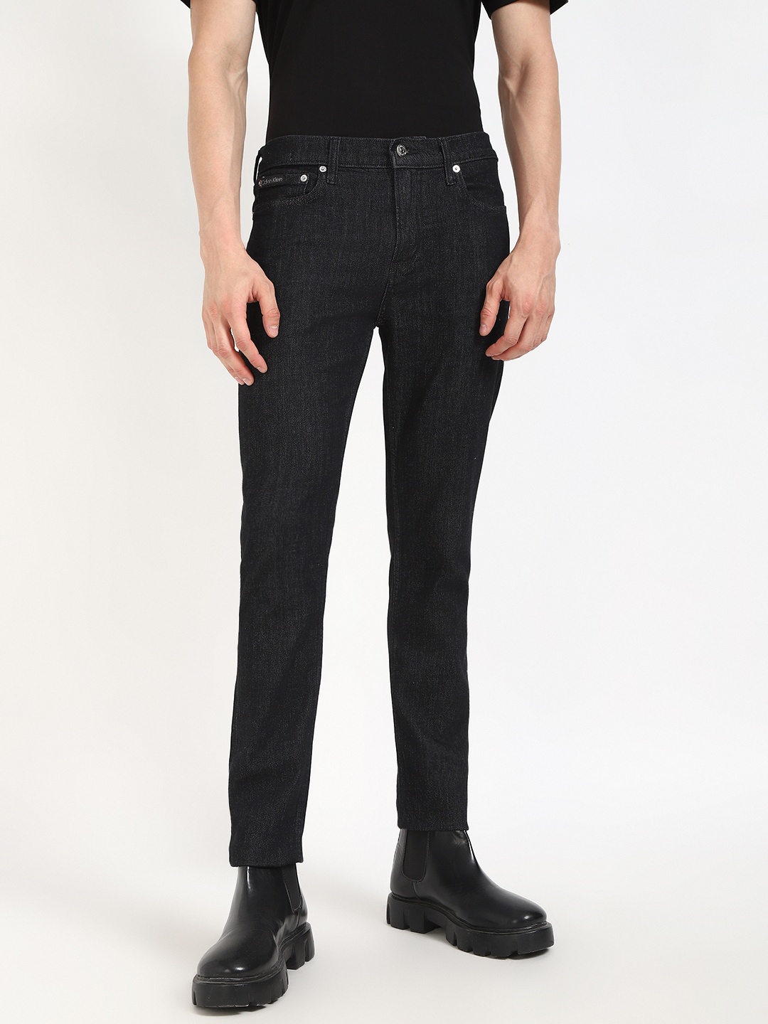 

Calvin Klein Jeans Men Slim Fit Jeans, Black