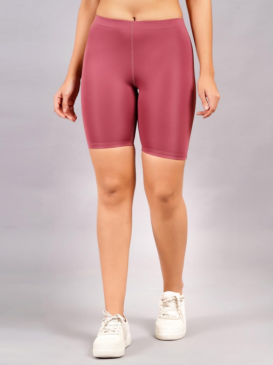 

Kyk Women High-Rise Training or Gym Dri-FIT Sports Shorts, Coral