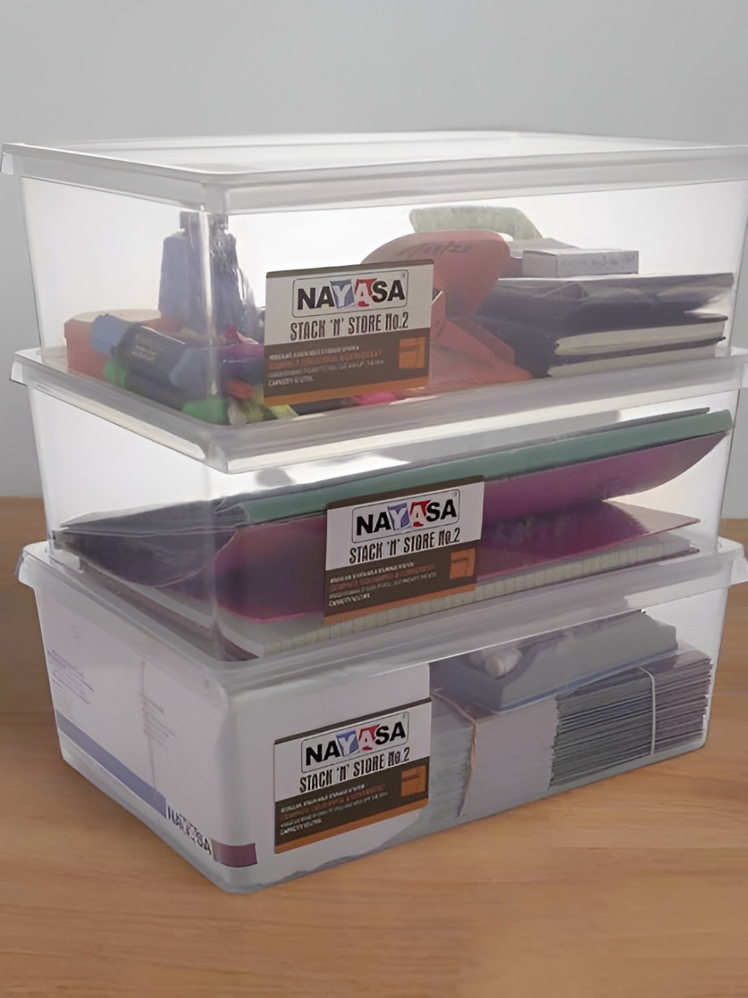 

Nayasa Transparent 2025 Plastic Easy to Clean Core Container