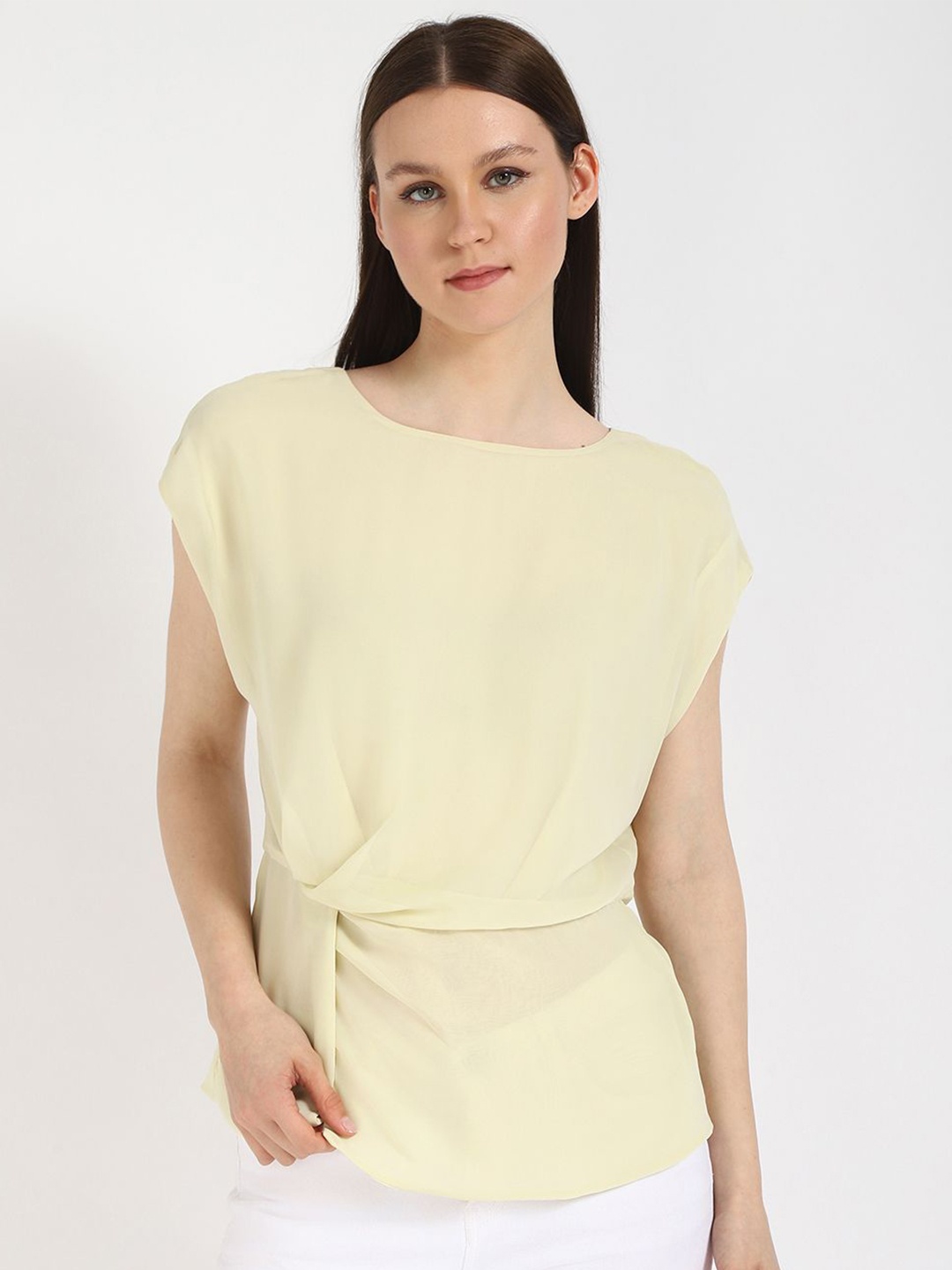 

Calvin Klein Jeans Extended Sleeves Top, Yellow