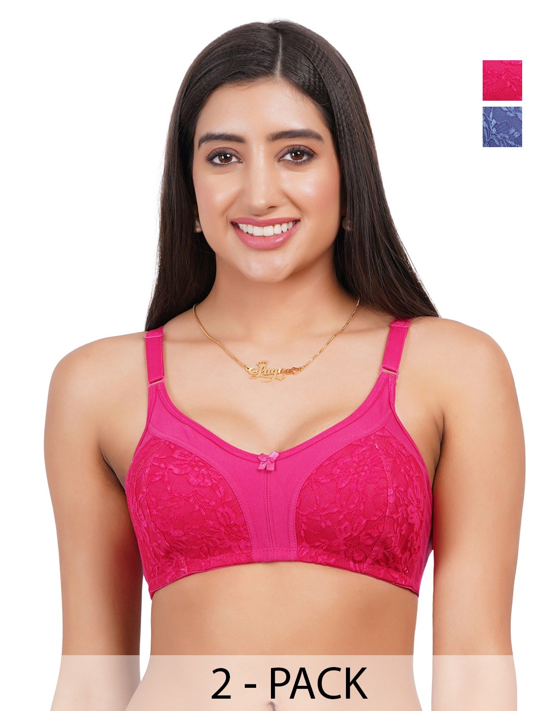 

Liigne Bra Full Coverage, Pink