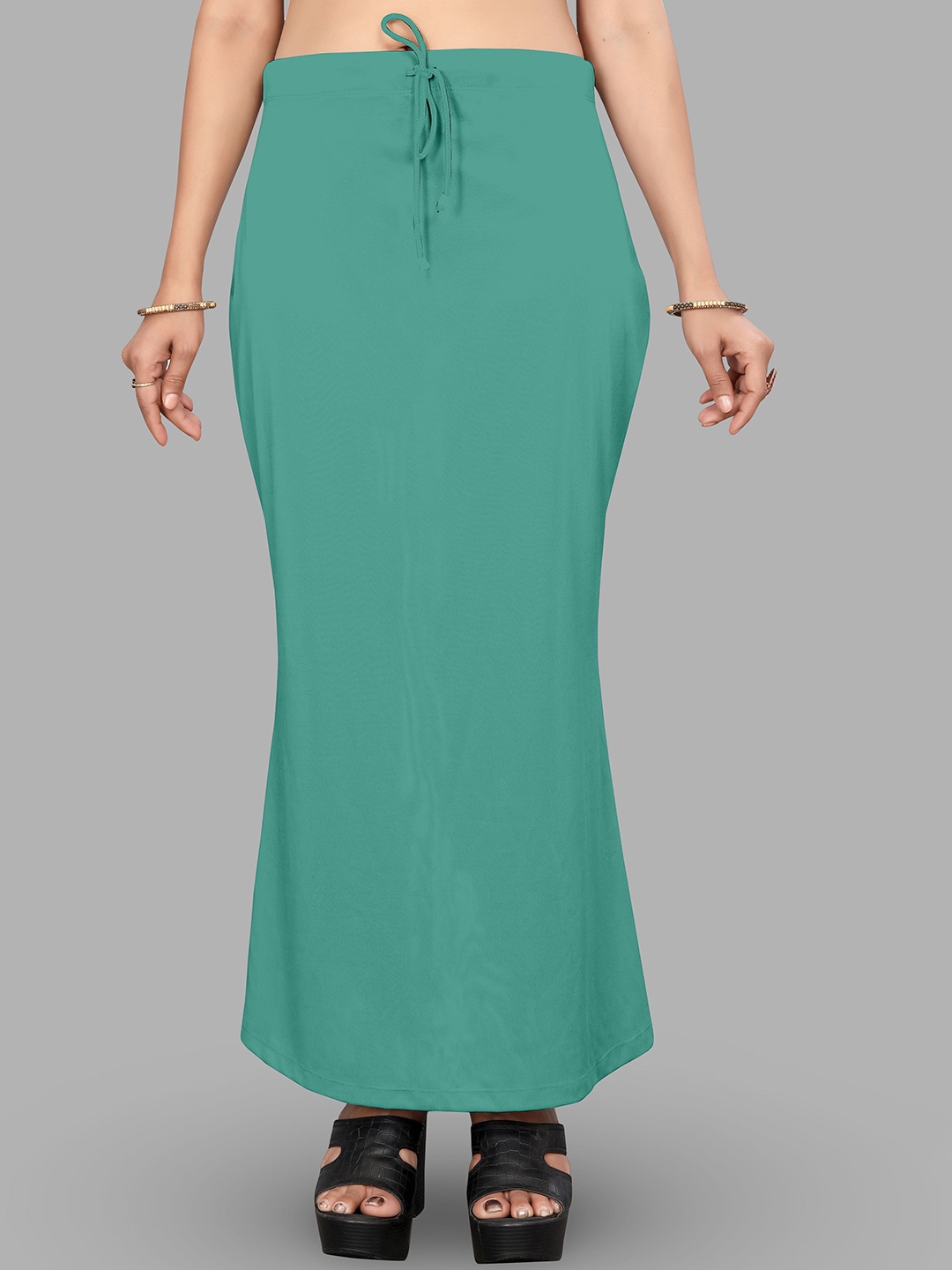 

NEXSUS Women Mid-Rise Mermaid Fit Saree Shapewear, Green