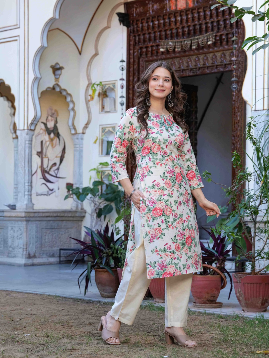 

BKApparels Women Kurta, Multi
