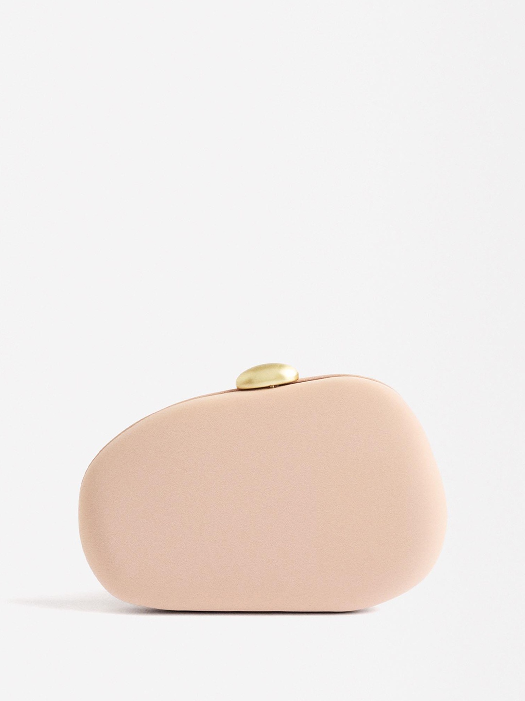 

PARFOIS Box Clutch, Nude