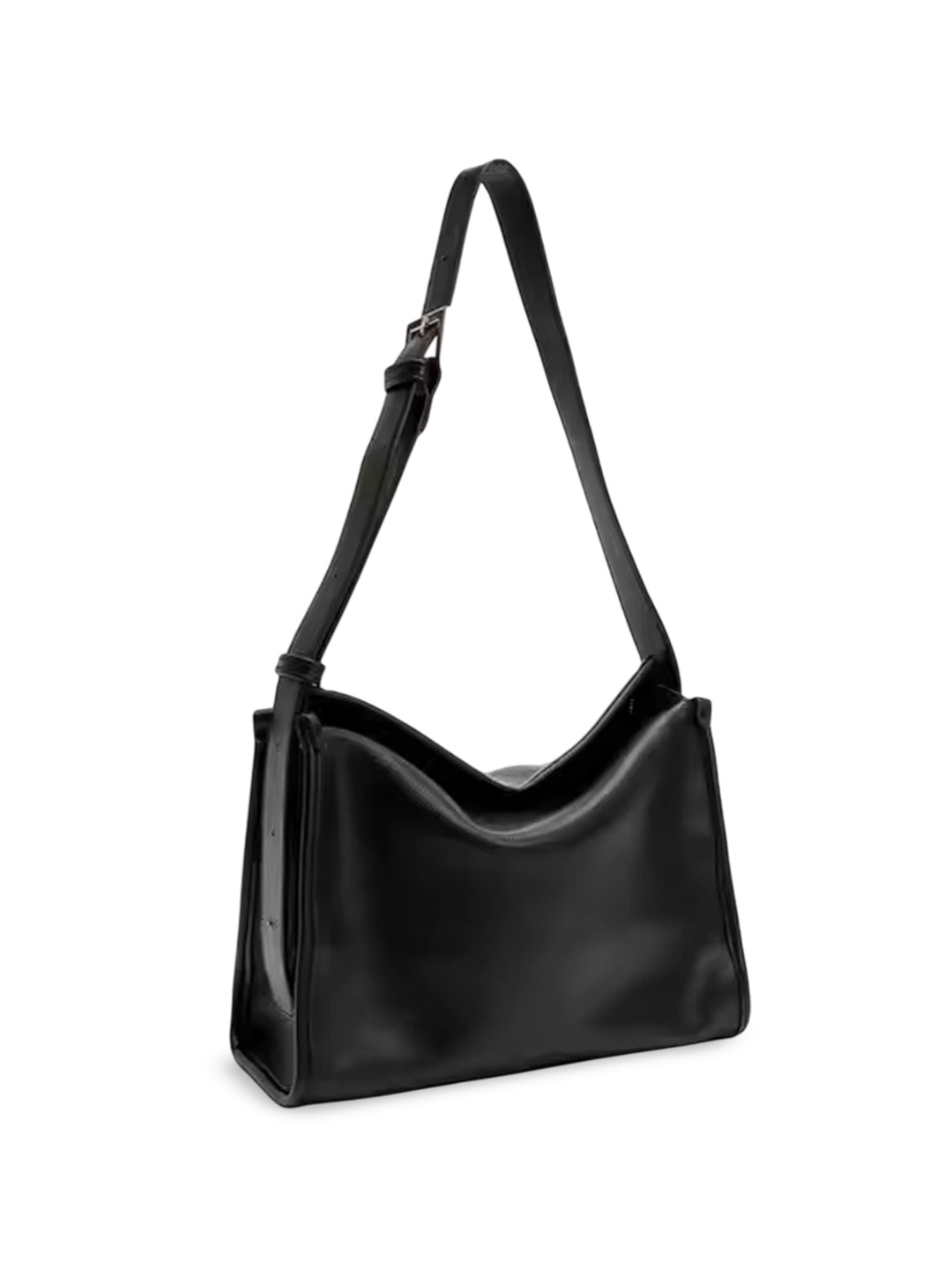 

StyleCast Structured Shoulder Bag with Tasselled, Black