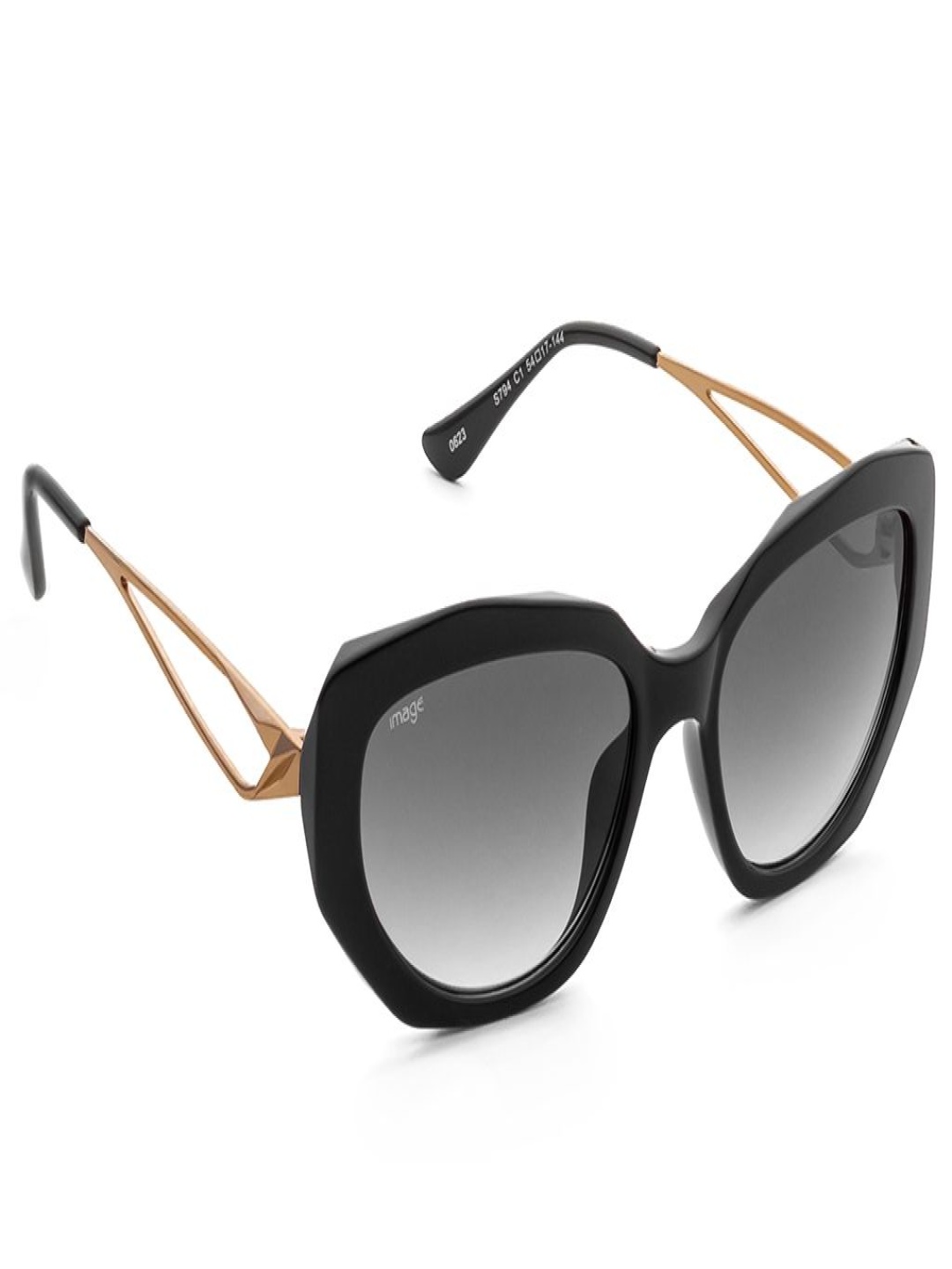 

Image Women Oval Sunglasses with UV Protected Lens, Grey