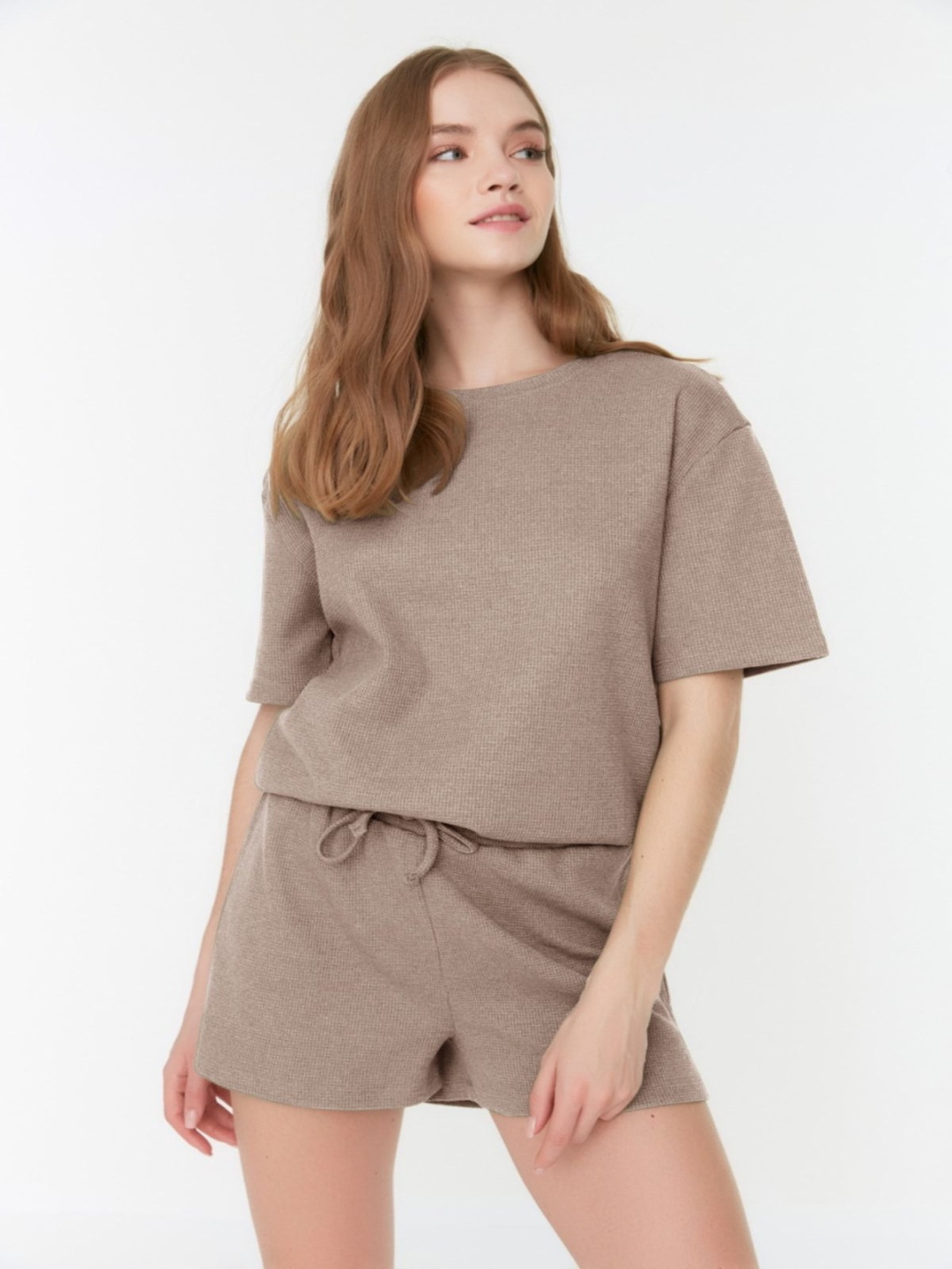 

Trendyol Women Night suit, Brown