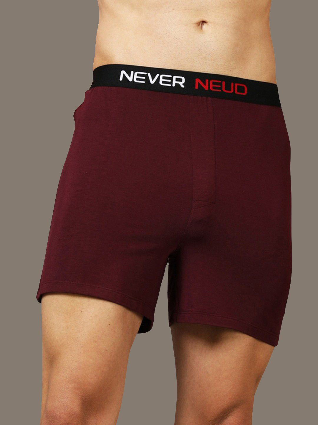 

NEVER NEUD Anti-Bacterial Boxers NN02-M1702-S, Maroon