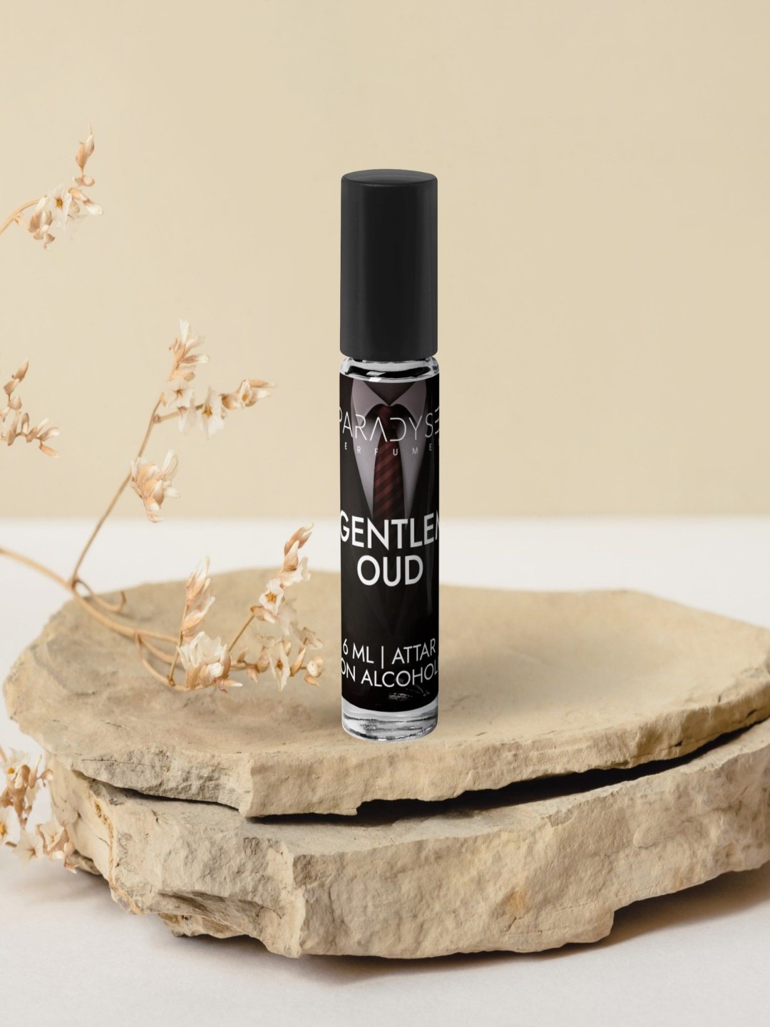

PARADYSE PERFUMES Gentle Oud Attar - 6 ml, Transparent
