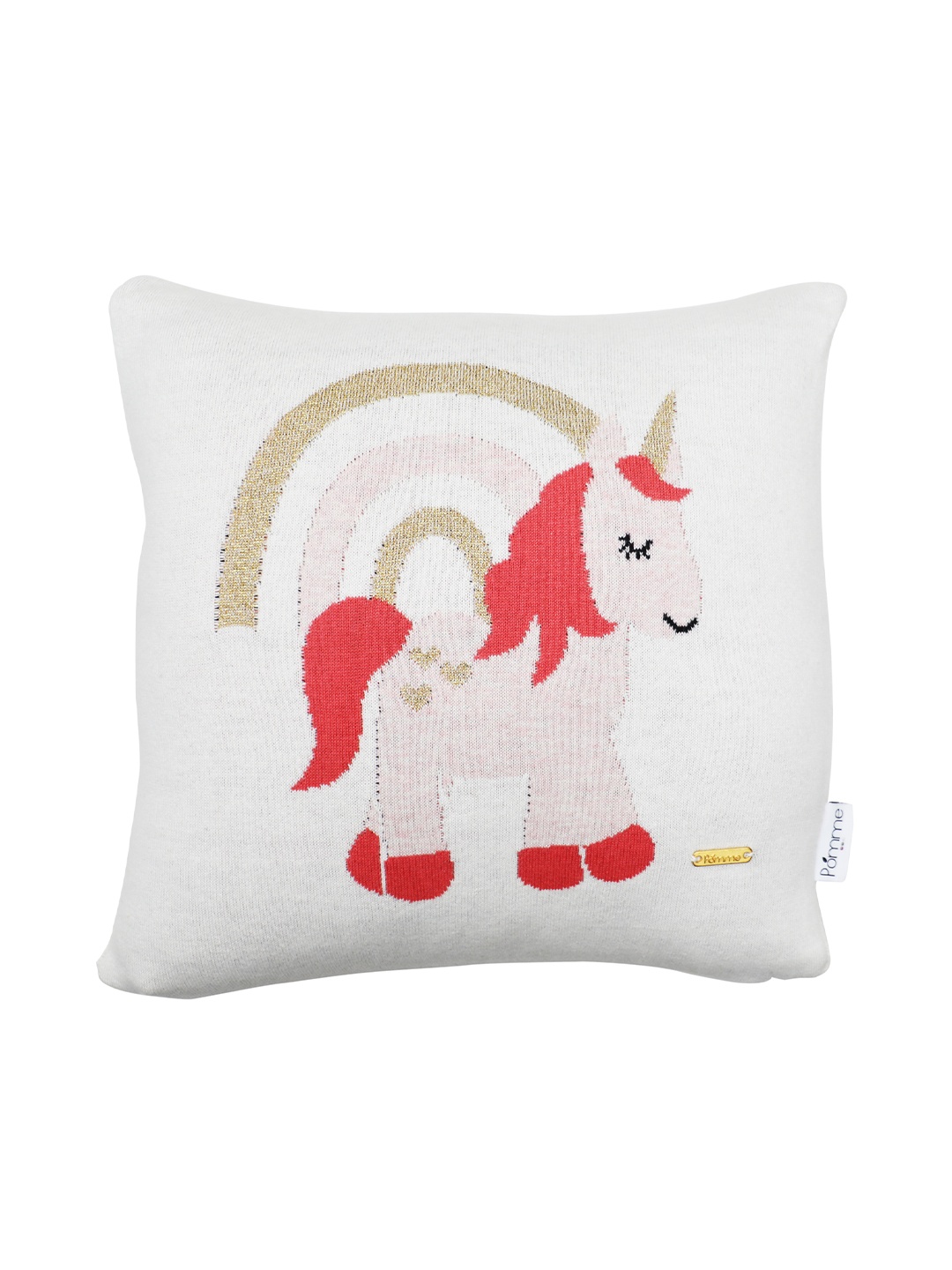 

Pomme White & Red Cartoon Characters Square Cushion Covers
