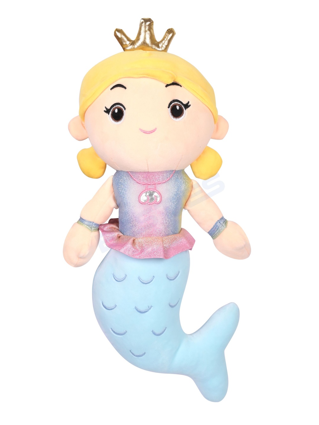 

BESTIES Microfibre Filled Non-Allergic Mermaid Soft Toy, Blue