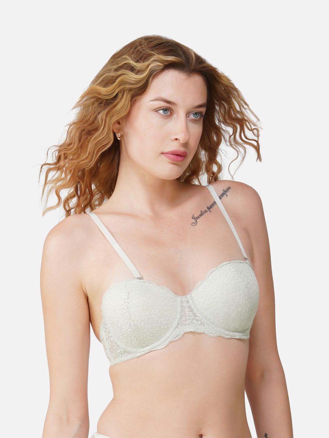 

Carlton London Full Coverage Lightly Padded Anti Odour Everyday Bra, White