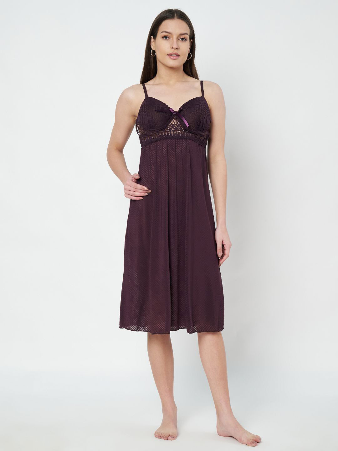 

KOI SLEEPWEAR Nightdress, Purple