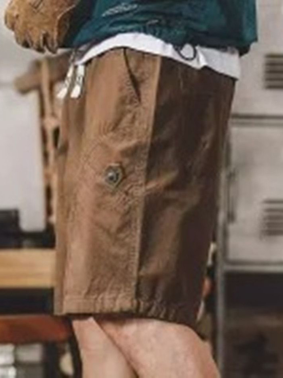 

StyleCast Men Mid-Rise Regular Fit Shorts, Brown