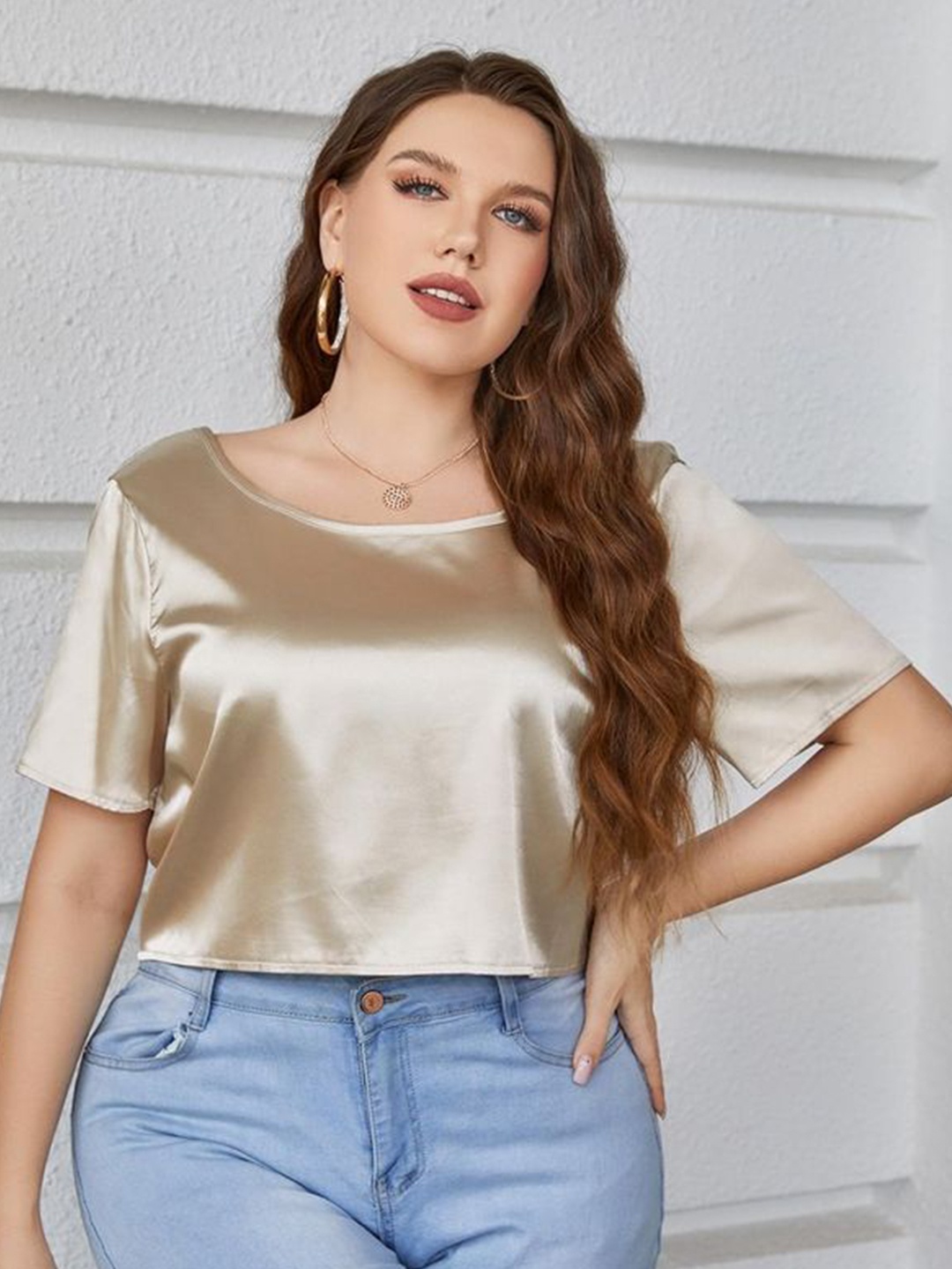

LULU & SKY Top, Gold