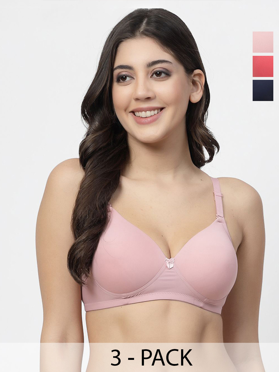 

College Girl Bra Full Coverage Lightly Padded, Pink