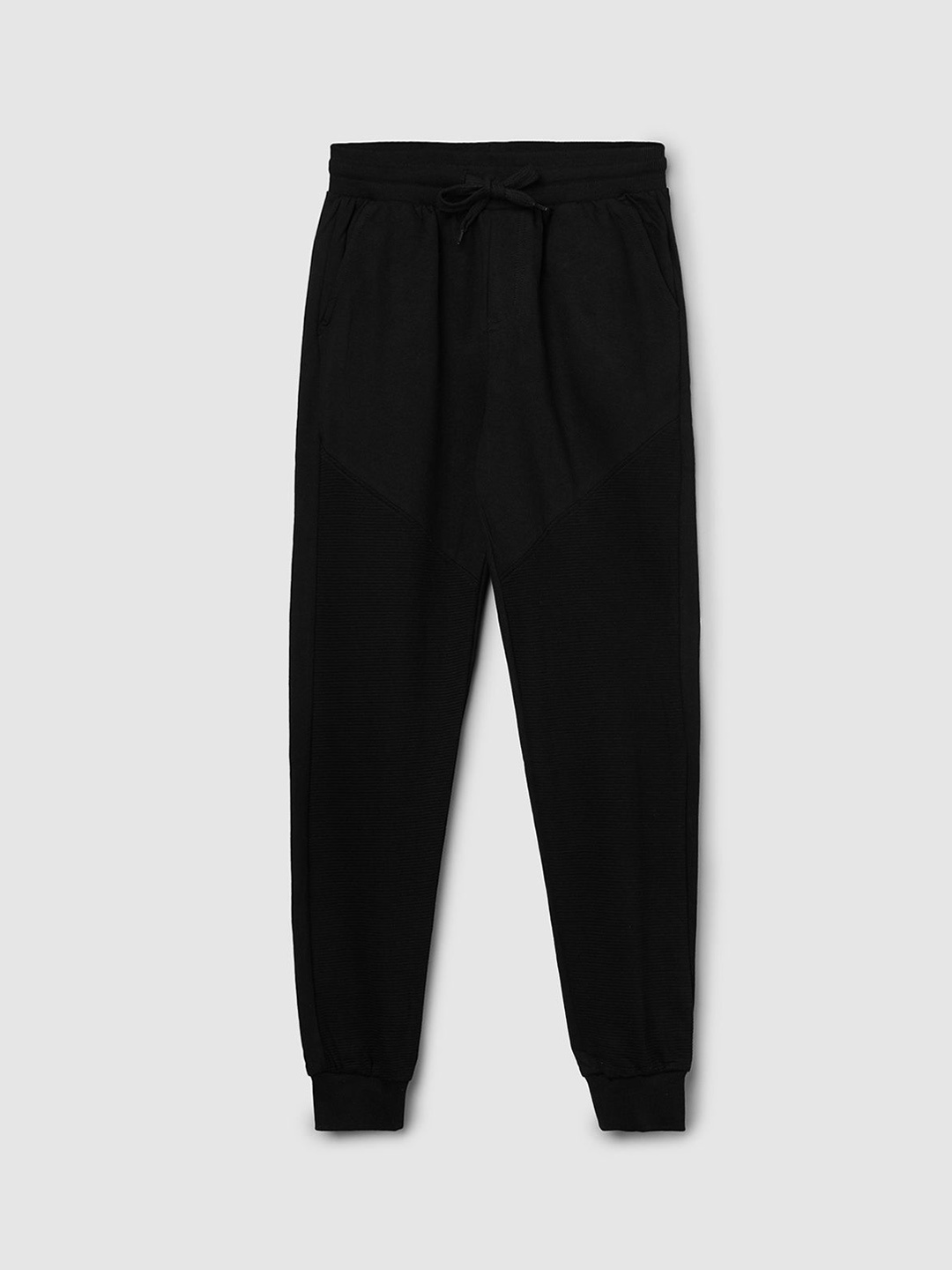 

max Boys Mid Rise Joggers, Black