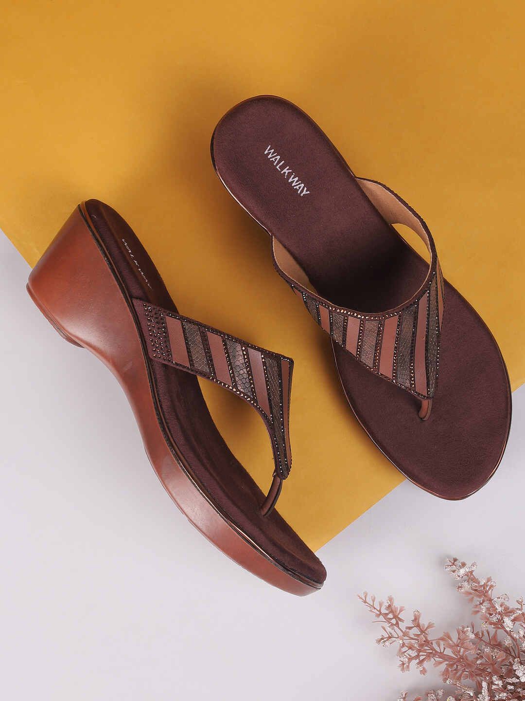 

WALKWAY by Metro Striped Platform with, Brown
