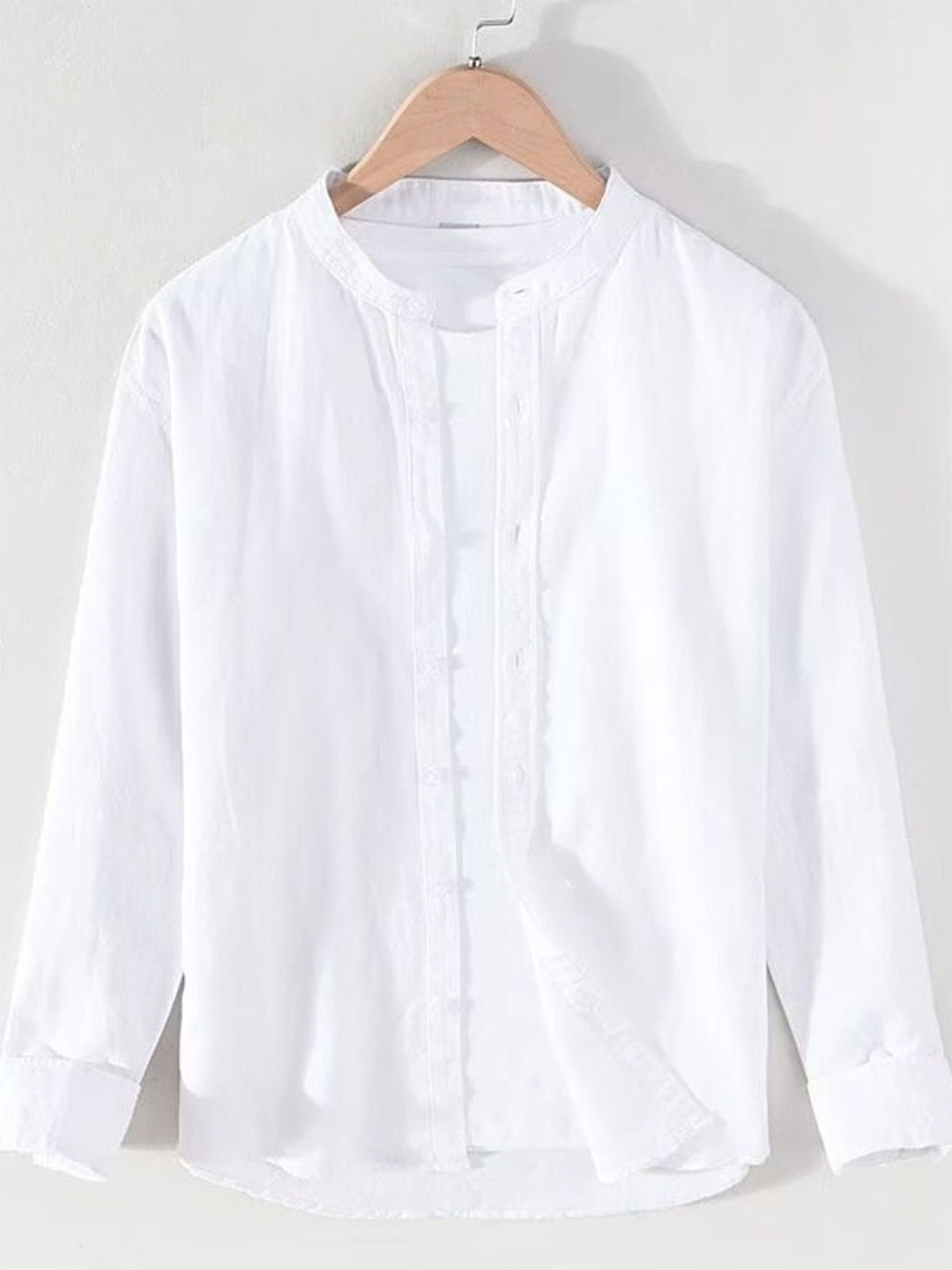 

StyleCast Men Opaque Casual Shirt, White