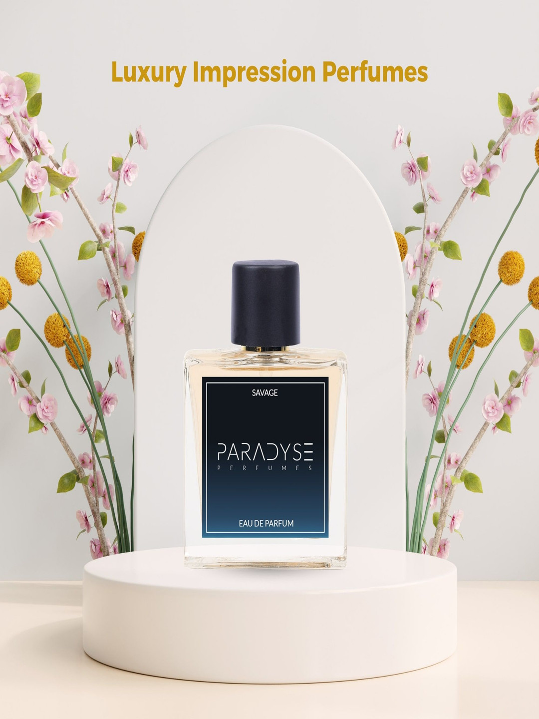 

PARADYSE PERFUMES Savage Long Lasting Eau De Parfume- 50 ml, Transparent