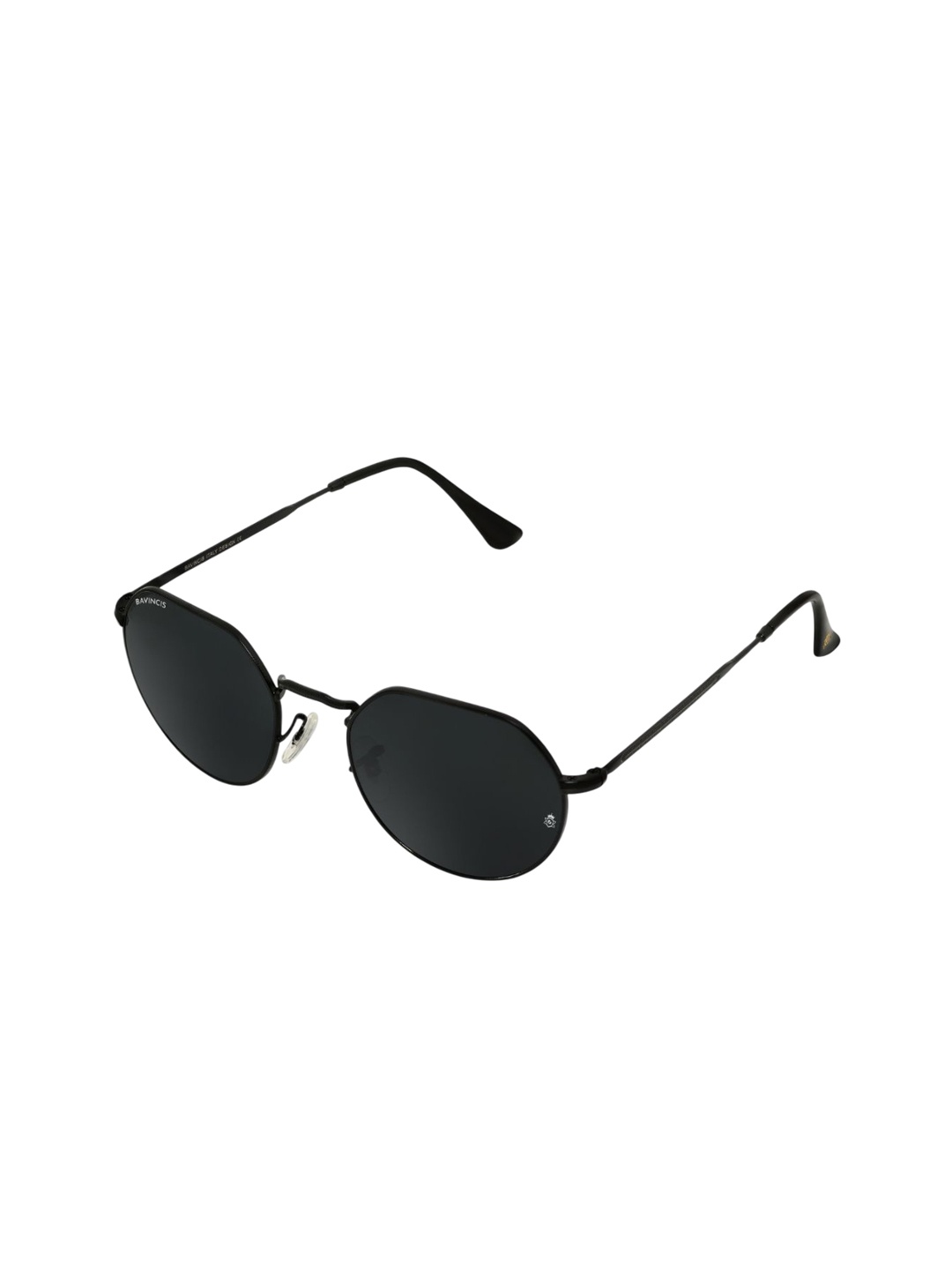 

BAVINCIS Unisex Aviator Sunglasses with UV Protected Lens, Black