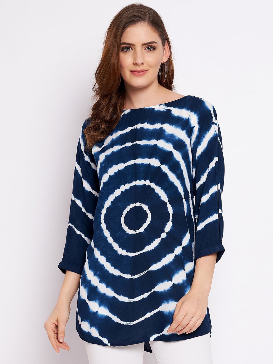 

Ruhaans Tie and Dye Top, Blue