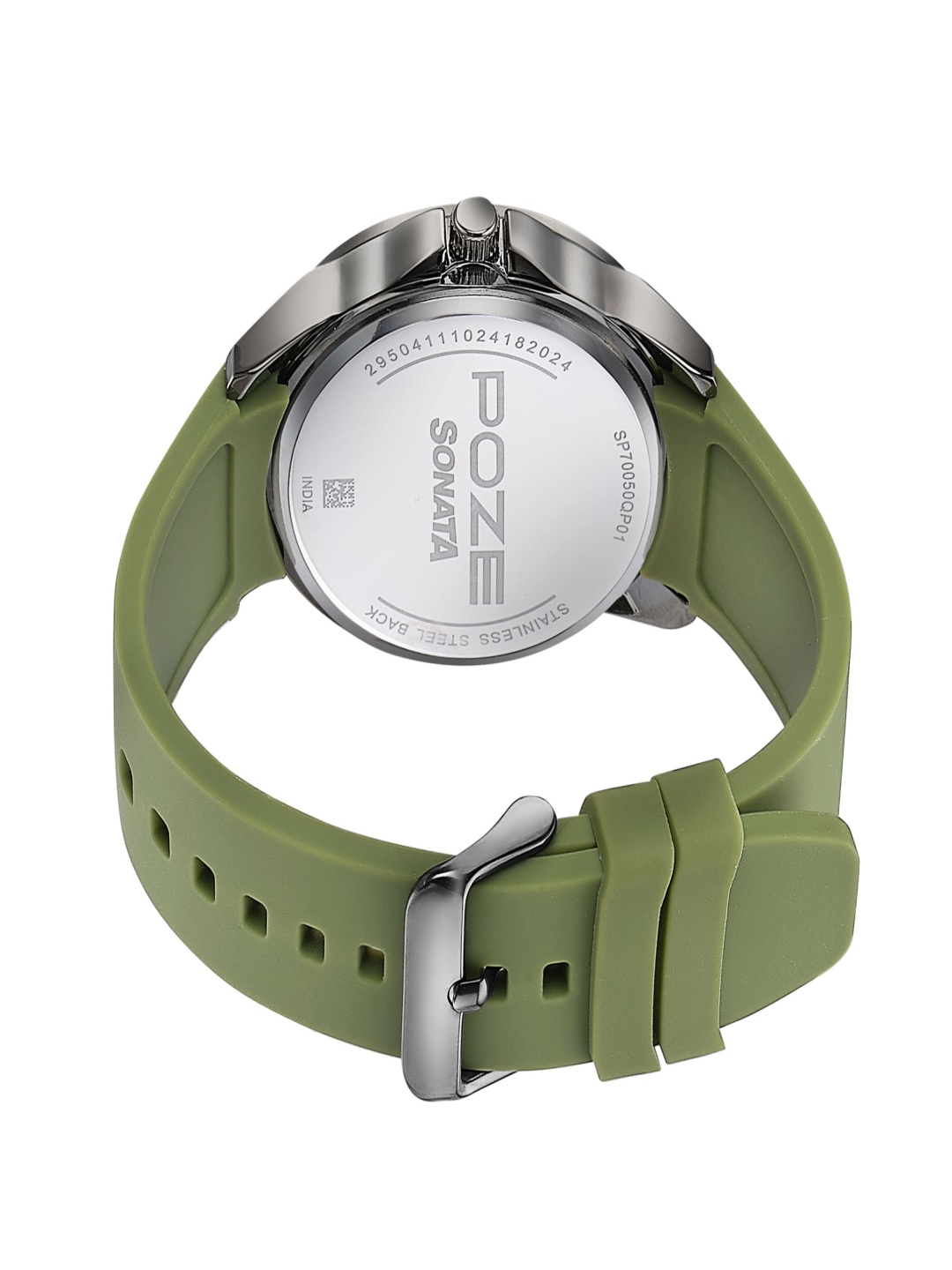 

Sonata Men Dial & Straps Analogue Watch SP70050QP01, Green