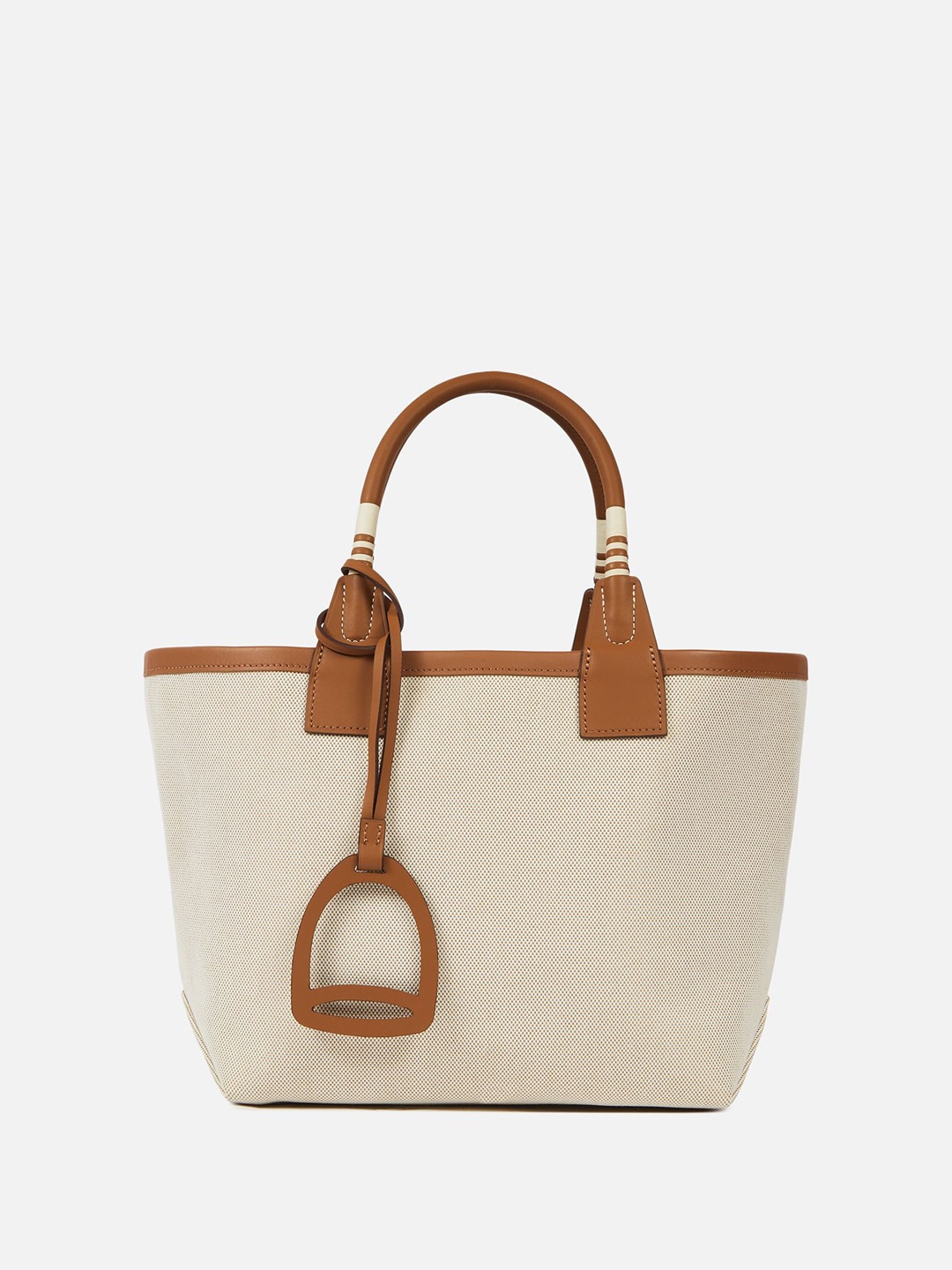 

CARRY CITY Structured Tote Bag, Tan