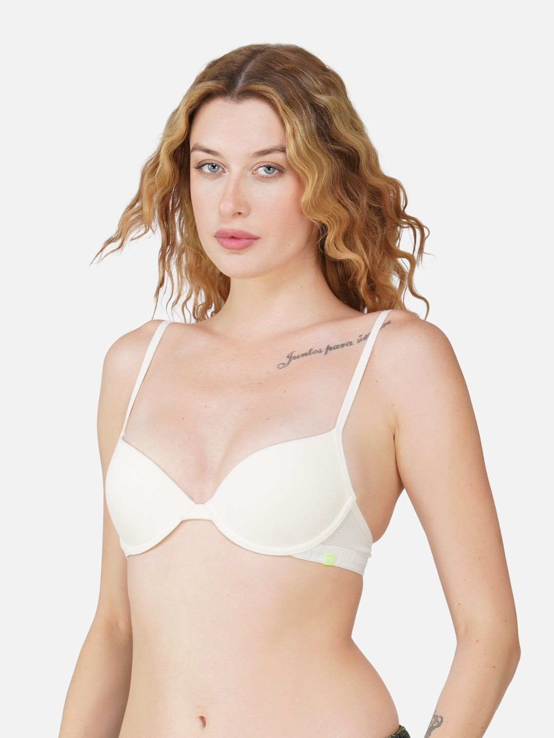 

Carlton London Women Anti Odour Full Coverage Lightly Padded Bra, White