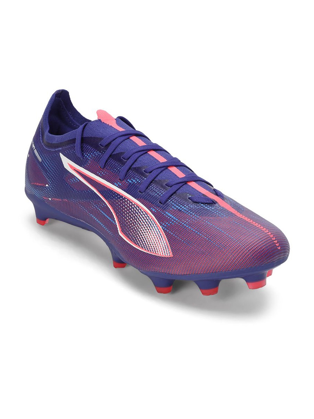 

Puma Ultra 5 Play IT Unisex Indoor Court Lace-Ups Football Shoes, Blue