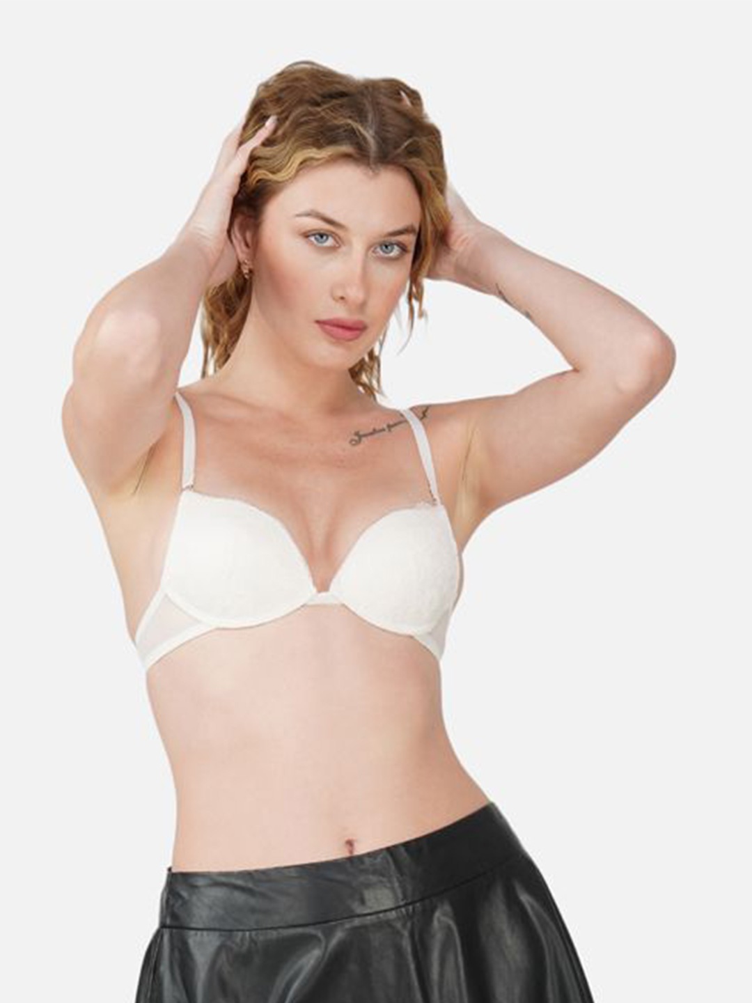 

Carlton London Women Full Coverage Lightly Padded Bra, White