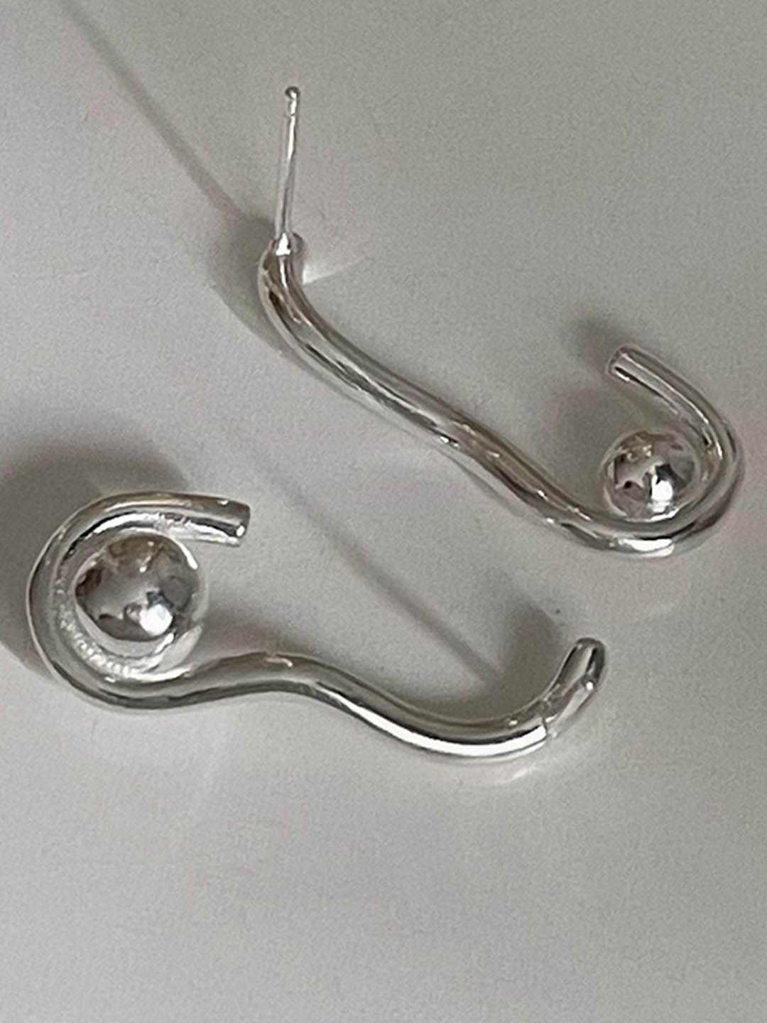 

StyleCast Contemporary Drop Earrings, Silver