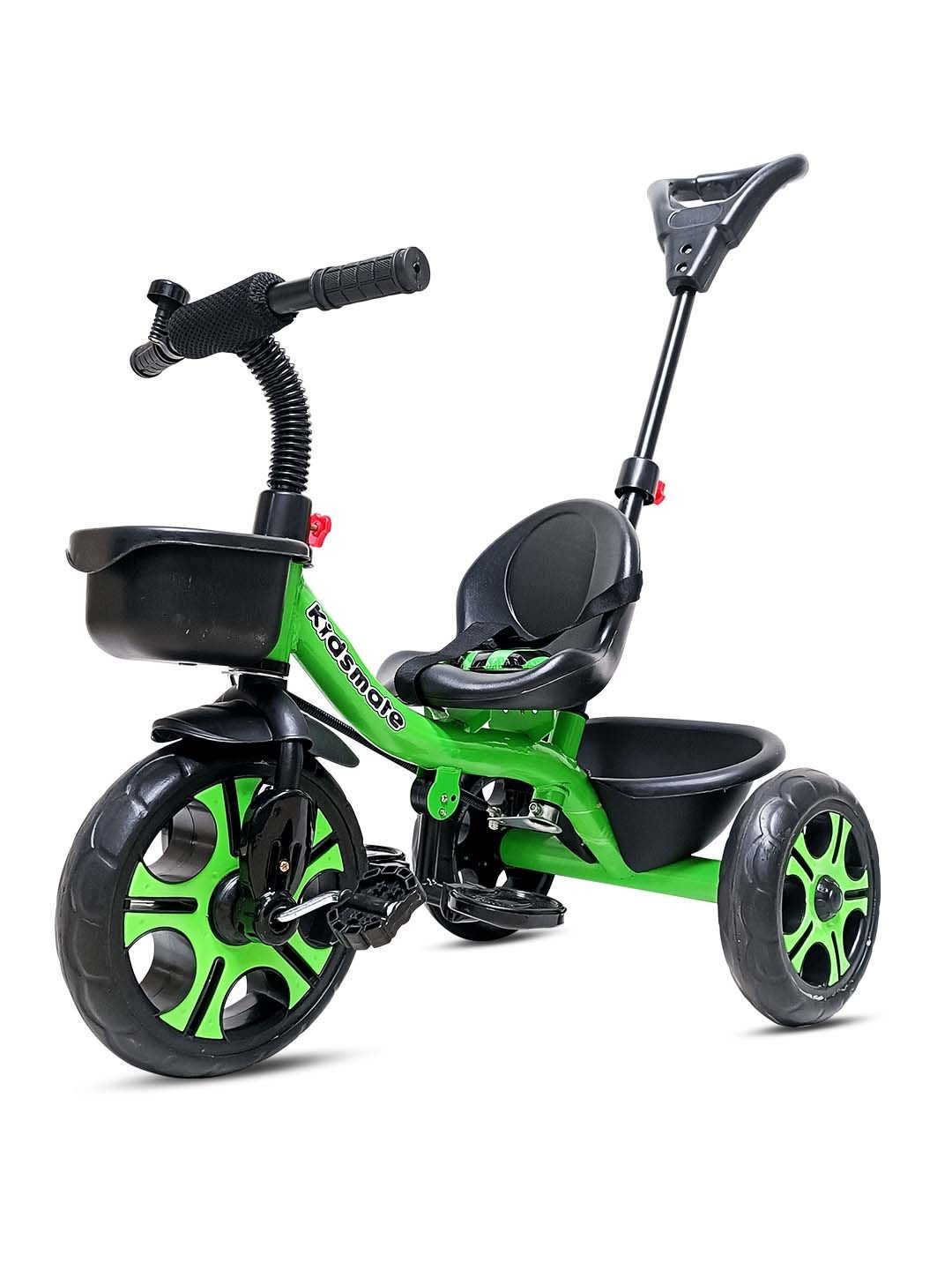 

Kidsmate Kids Green Junior Tricycle with Parental Control