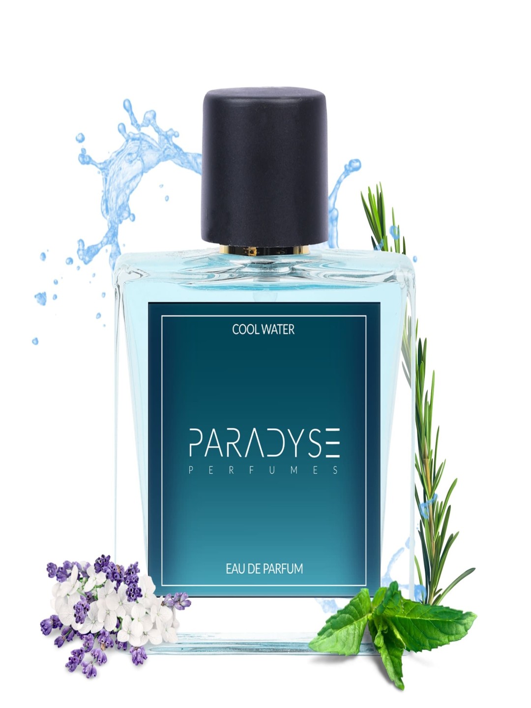 

PARADYSE PERFUMES Cool Water Long Lasting Eau De Parfum- 50 ml, Transparent