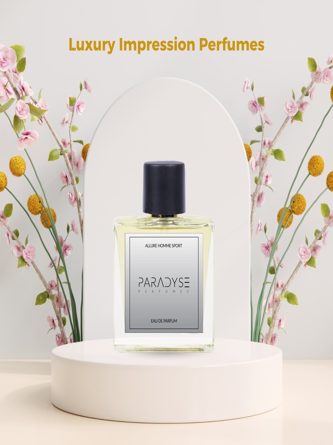 

PARADYSE PERFUMES Homme Sport Long Lasting Eau De Parfum- 50 ml, Transparent