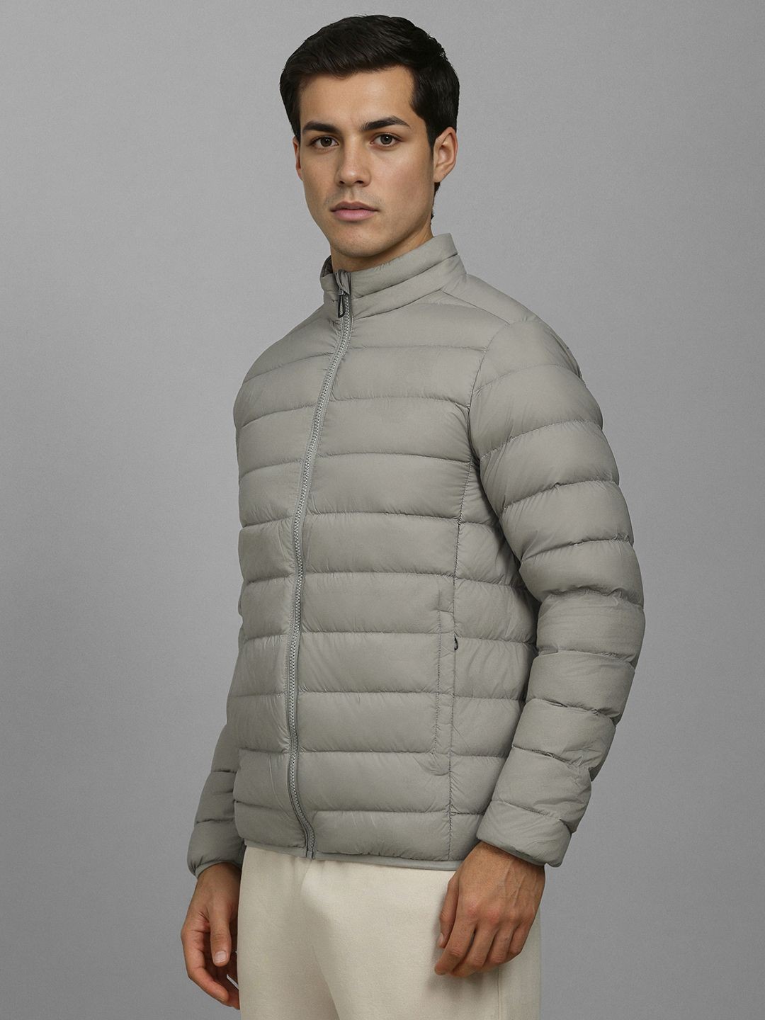 

Louis Philippe Sport Men Puffer Jacket, Grey