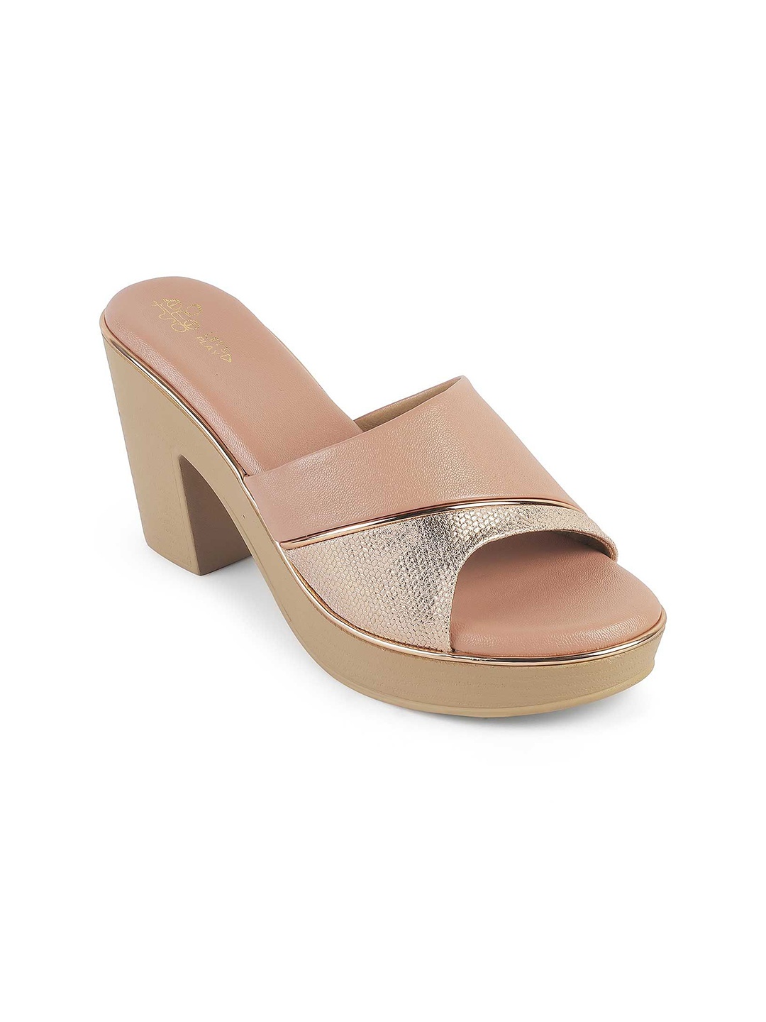 

Tresmode ROSY Women Block Sandals, Pink