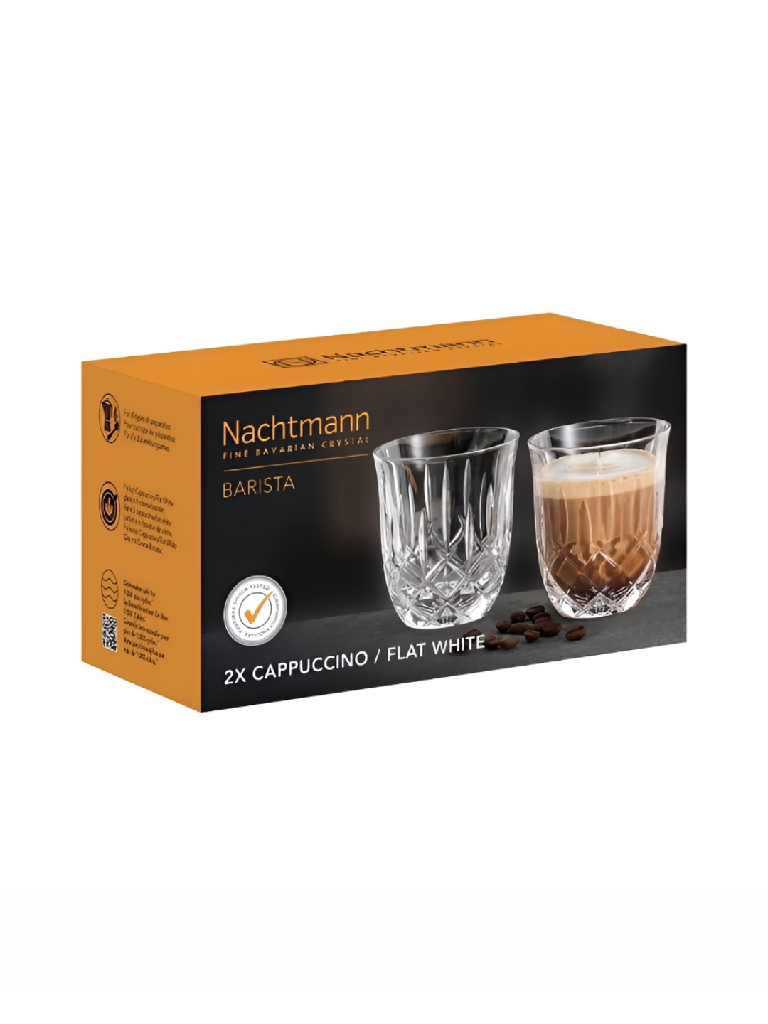 

Nachtmann Noblesse Transparent 2 Pieces Cappuccino Glasses