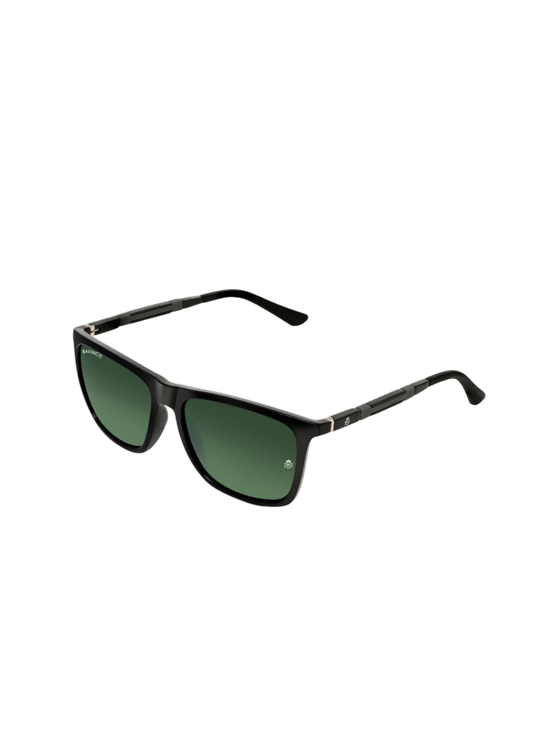 

BAVINCIS Unisex Square Sunglasses with UV Protected Lens, Green