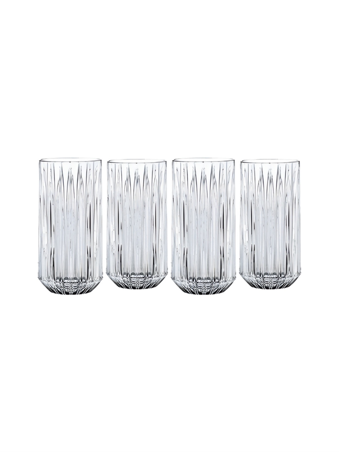 

Nachtmann Transparent 4 Pieces Textured Jules Water Glasses
