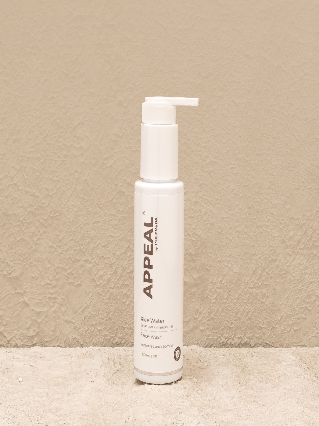

Pulpveda Appeal Rice Water Facewash Instant Radiance Booster - 100ml, Off white