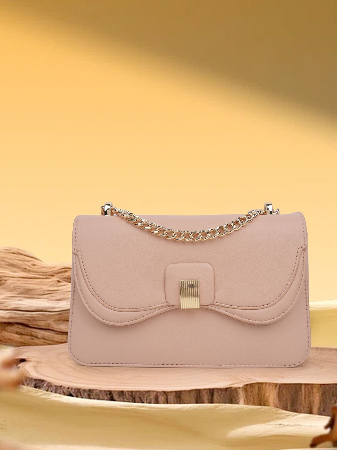 

MAGNOLIA PU Sling Bag, Pink