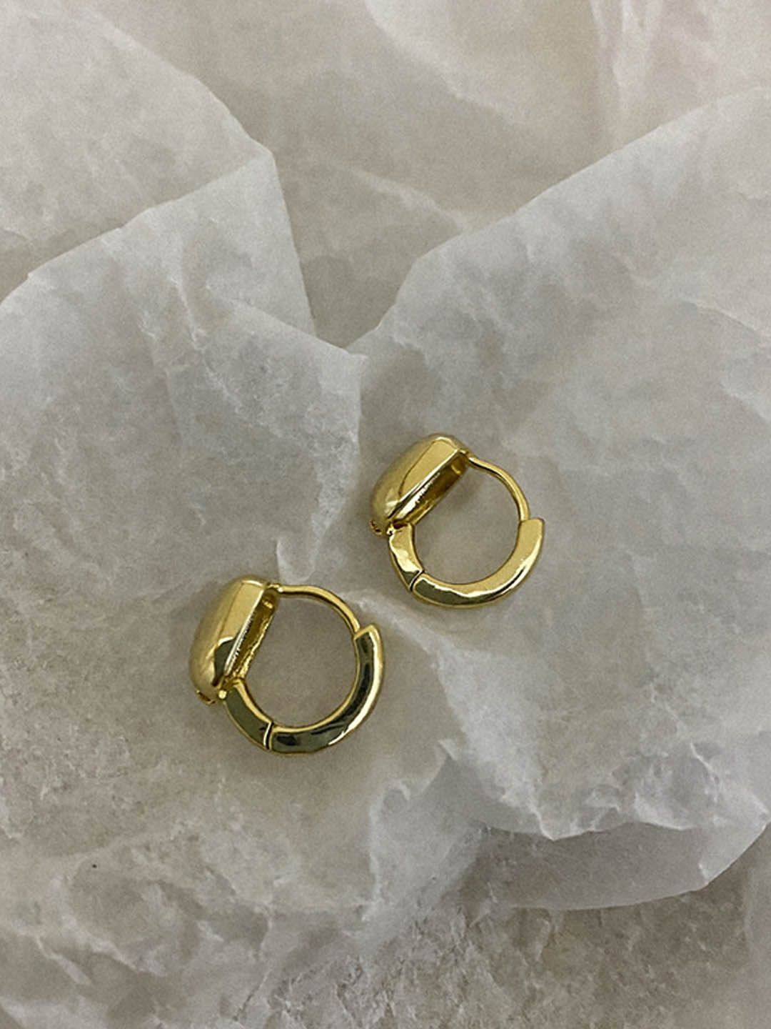 

StyleCast Contemporary Shaped Studs, Gold