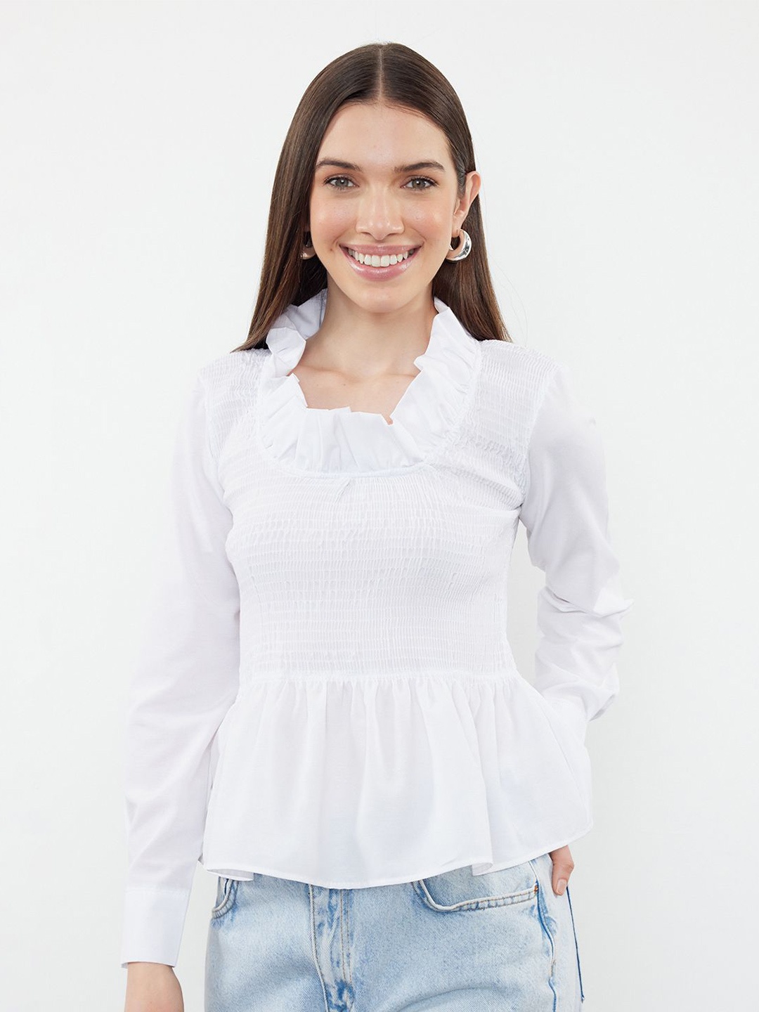 

Trendyol Peplum Top, Na