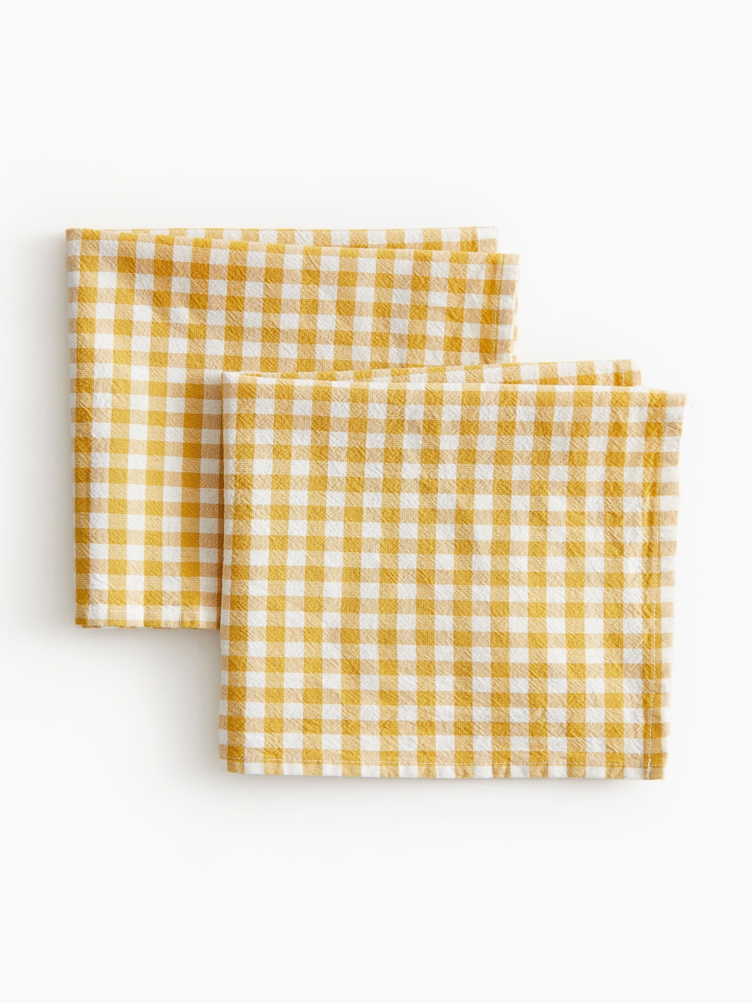 

H&M White Pure Cotton 2-Pack Napkins